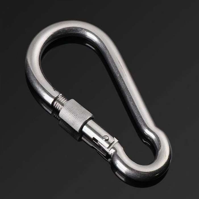 Stainless Steel Carabiner Spring Hook