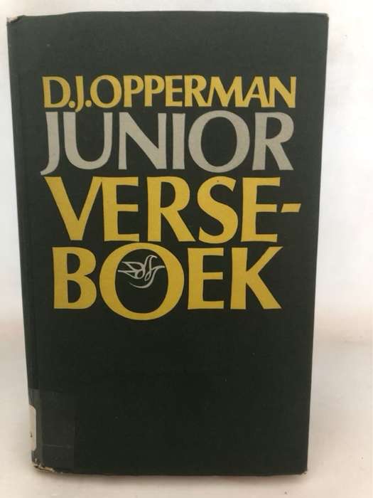 Junior Verseboek - D.J.Opperman