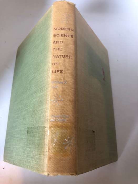 Modern Science and the Nature of Life - William S.Beck