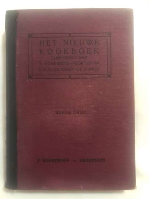 Het Nieuwe Kookboek - A.Koopmans-Gorter en G.A.M.Boer-De Jonge