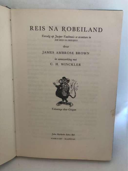 Reis na Robeiland - J.A.Brown