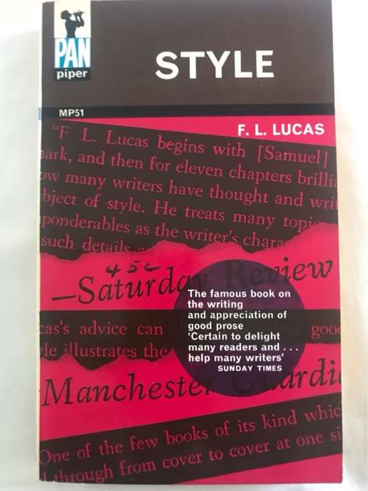 Style - F.L.Lucas