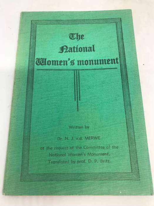 The National Womens Monument - N.J.Van Der Merwe