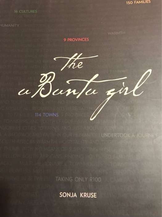 The Ubuntu Girl, umuntu ngumuntu ngabantu : people are people through people - Sonja Kruse