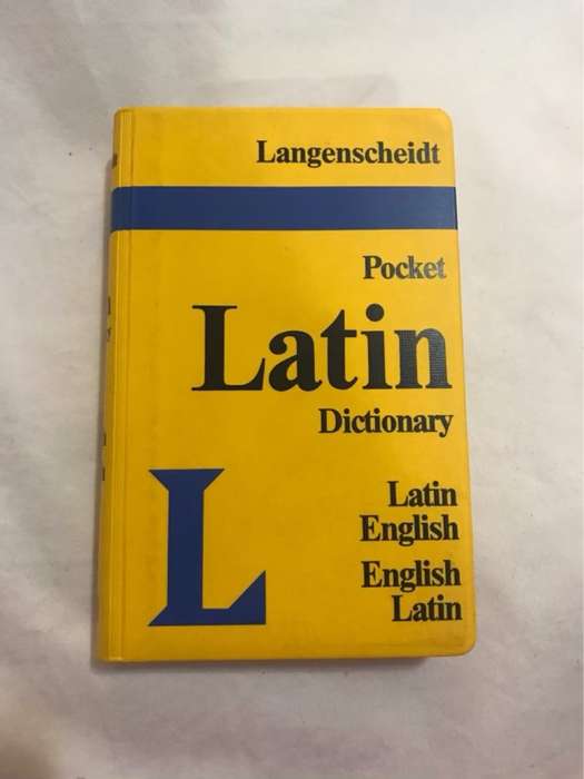 Langenscheidt's pocket Latin dictionary, Latin-English, English-Latin - S. A. Handford