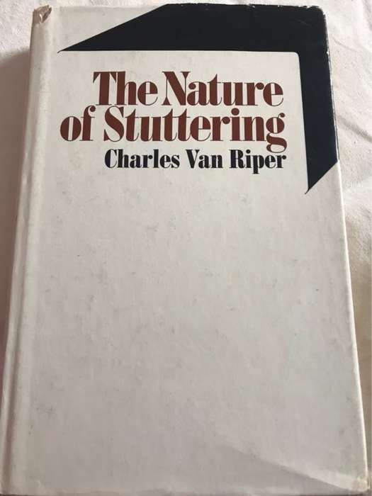 The Nature of Stuttering - Charles Van Riper