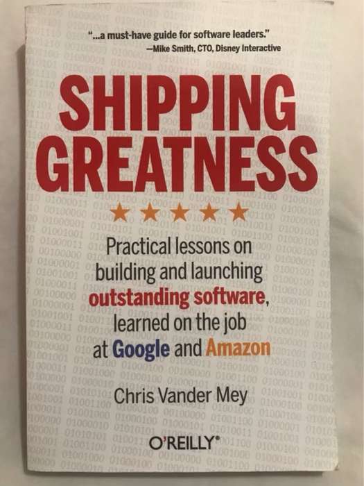 Shipping Greatness - Chris Vander Mey