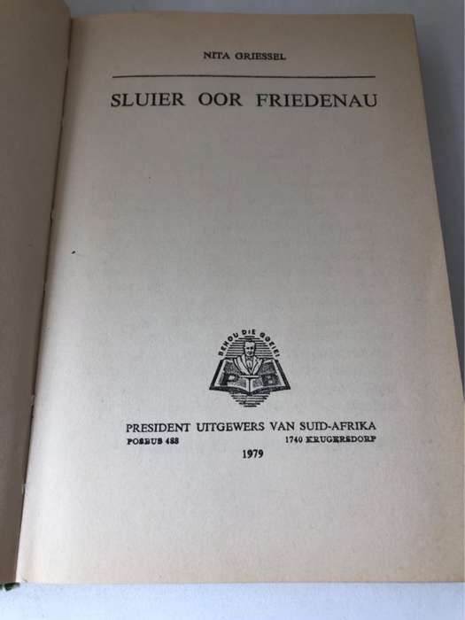 Sluier oor Friedenau - Nita Griessel