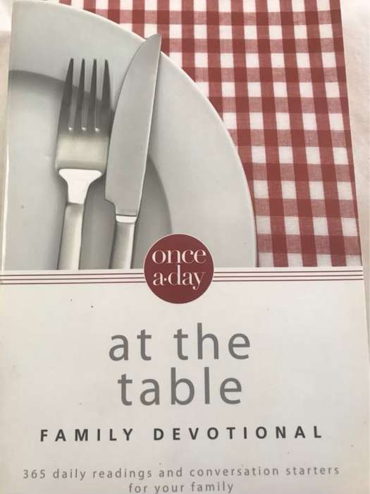 Once-a-Day - At the Table Family Devotional - Christopher D. Hudson