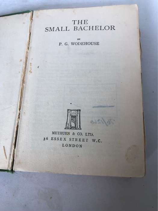 The Small Bachelor, 1950 - P.G.Wodehouse