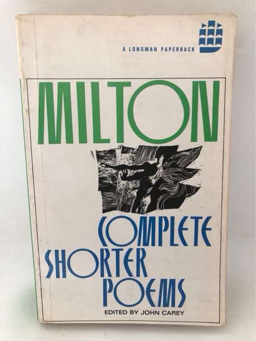 Milton Complete Short Stories - John Carey Ed.