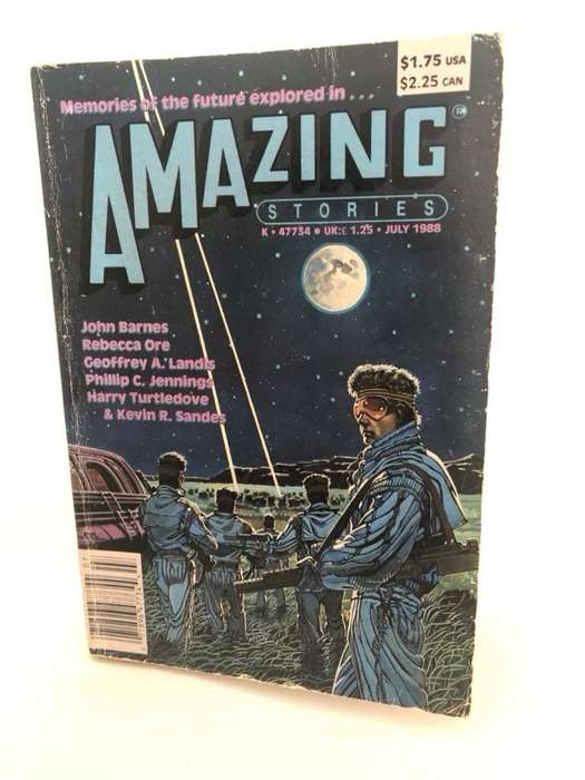 Amazing StoriesJuly 1988, Fantasy and Science Fiction Magazine - Keith Taylor and other