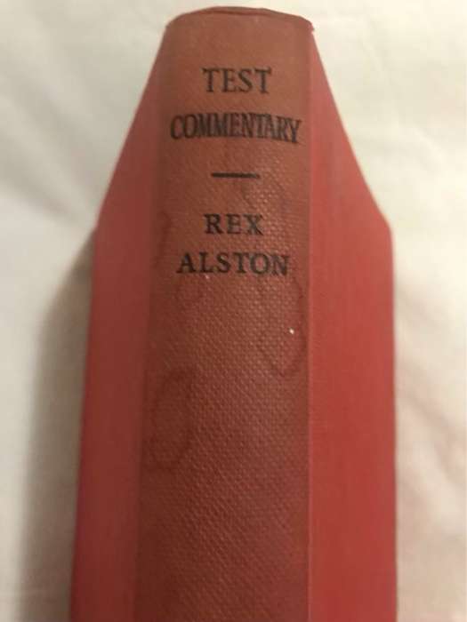 Test Commentary - Rex Alston