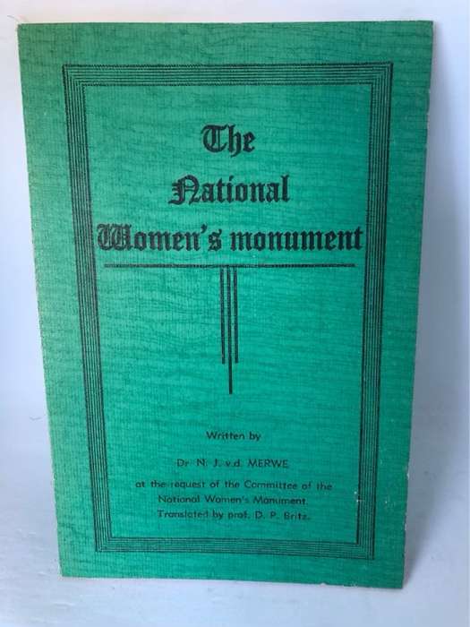 The National Women's Monument - N.J.Van Der Merwe