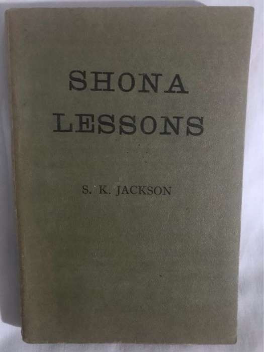Shona Lessons - S.K.Jackson