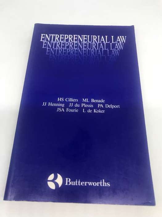 Entrepreneurial Law - Hendrik Stephanus Cilliers