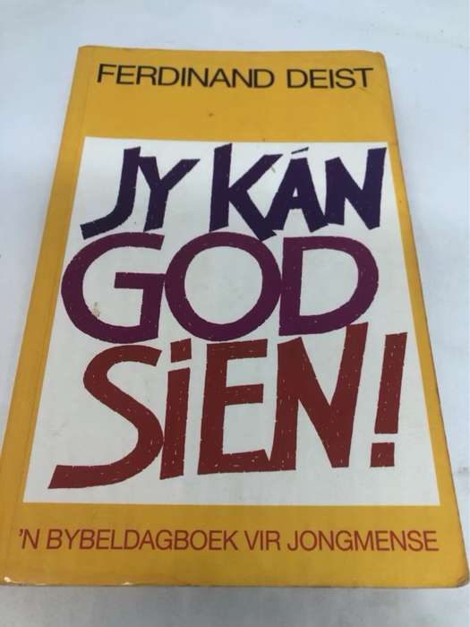 Jy kan God sien!, 'n Bybeldagboek vir jongmense - Ferdinand Deist