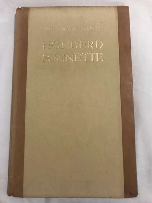 Honderd Sonnette - C.M.Van Den Heever