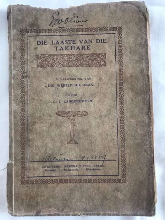 Die Laaste van die Takhare - C.J.Langenhoven