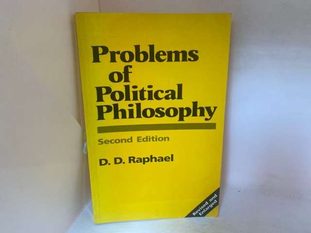 Problems of Political Philosophy - David Daiches Raphael