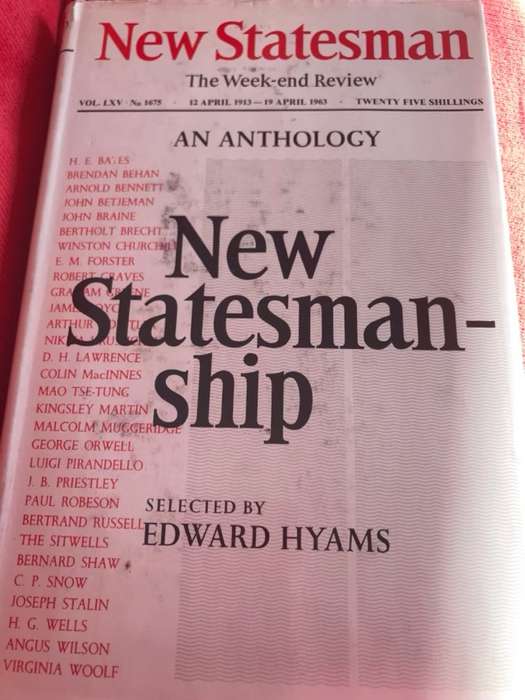 New Statesmanship - Edward Hyams Ed.