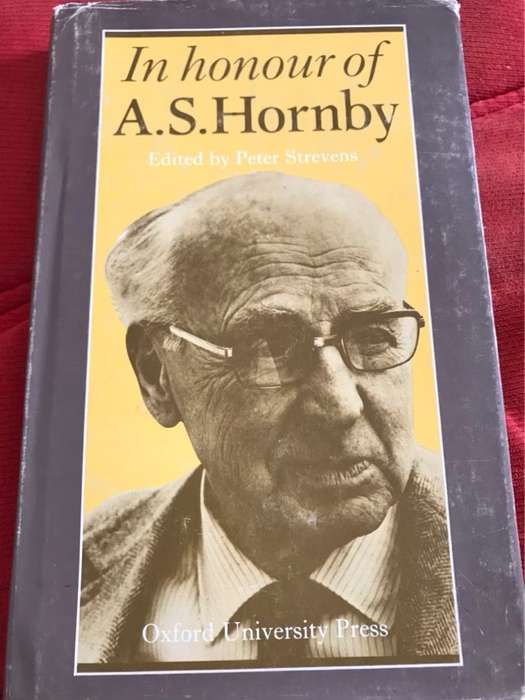 In Honour Of A.S. Hornby - Peter Strevens Ed.