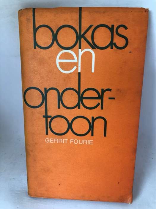 Bokas en Ondertoon - Gerrit Fourie