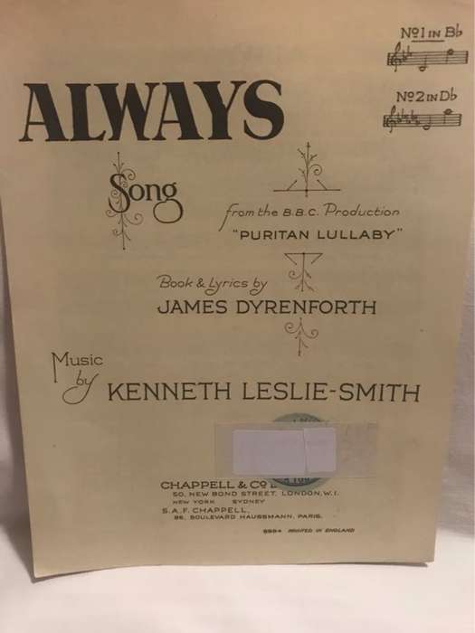 Always - Kenneth Leslie-Smith