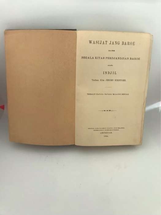 Wasijat Jang Baroe - Nederlandsch Bijbelgenootschap