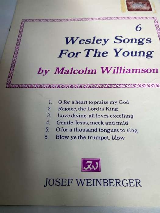 Wesley Songs For The Young 6 - Malcolm Eilliamson