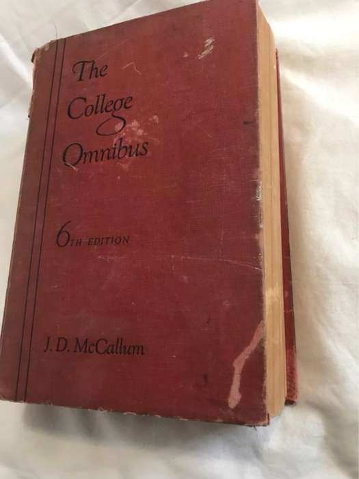 The College Omnibus - J.D.MacCallum