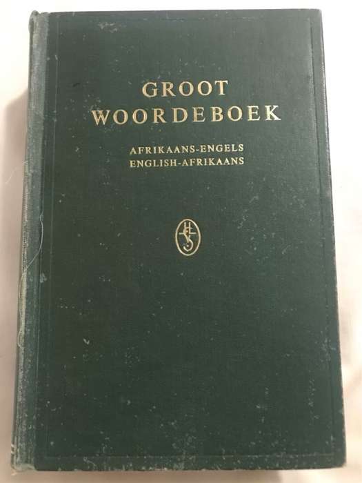 Groot Woordeboek Afrikaans-Engels - M.S.B.Kritzinger en ander