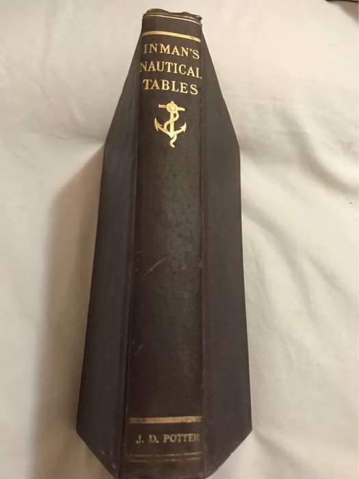 Inmans Nautical Tables - James Inman and William Hall