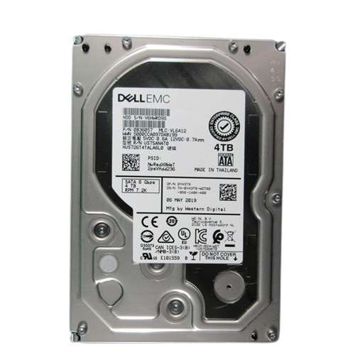 DELL 4TB 7.2K RPM SATA 6GBPS 512N 3.5IN HARD DRIVE