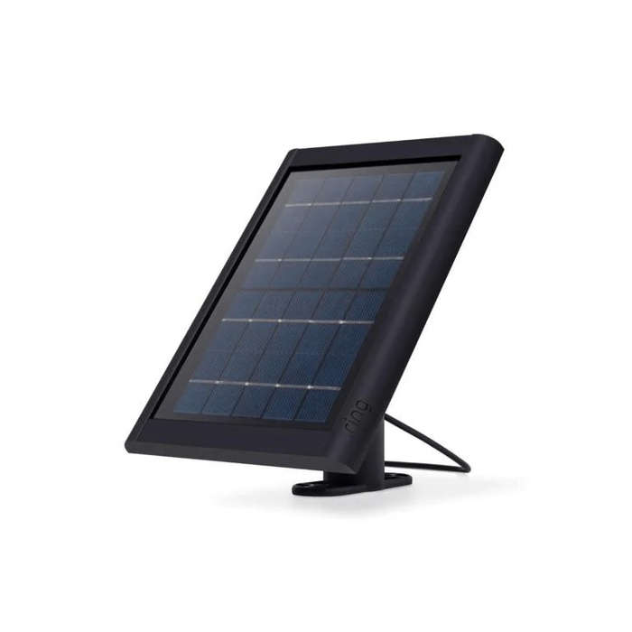 RING - SOLAR PANEL V4- 2ND GEN - BLACK ( FOR STICK UP PRO SPOTLIGHT PLUS SPOTLIGHT PRO)