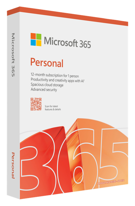 MICROSOFT M365 PERSONAL ENGLISH SUB 1YR AFRICA ONLY MEDIALESS