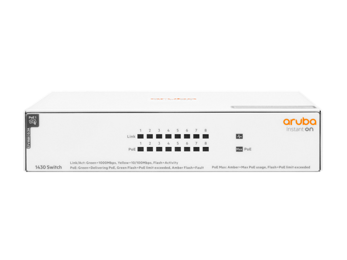 ARUBA ION 1430 8G CLASS4 POE 64W SWITCH