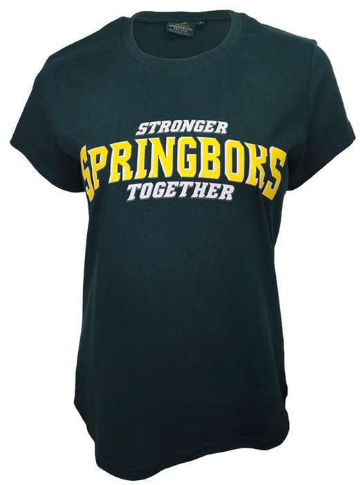 Ladies Springbok Stronger Together Tee
