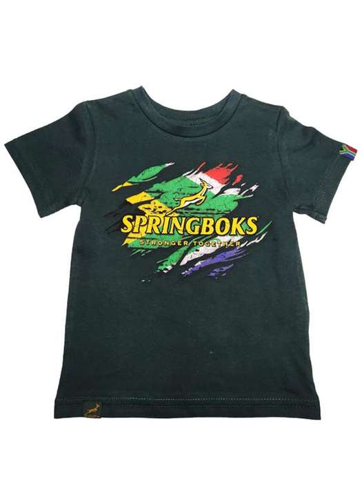 Kids Springbok Tee Green
