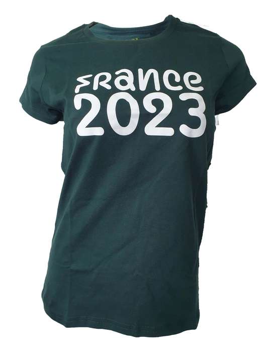 Mens T Shirt Rugby World Cup 23 In France Green