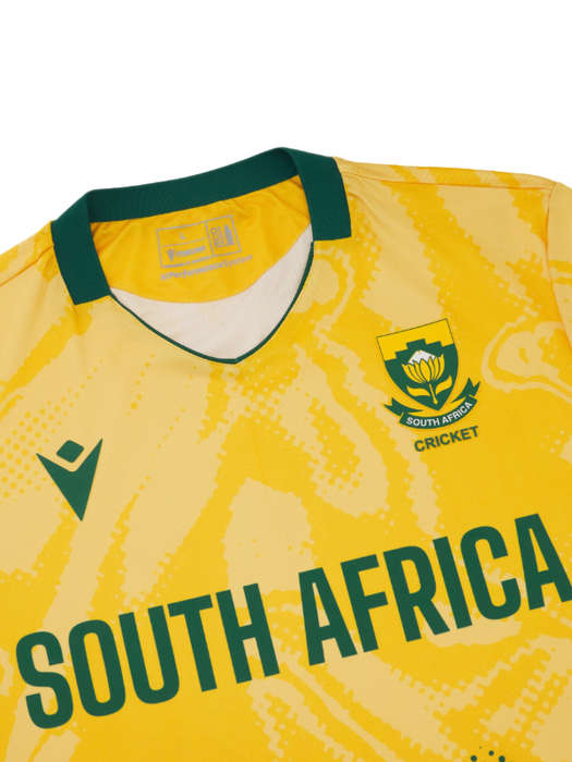 Mens Proteas T20 Jersey Yellow