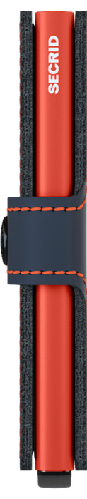 Secrid Miniwallet Matte Nightblue & Orange