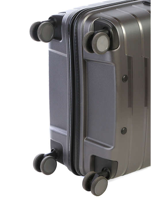 Cellini Microlite Large 4 Wheel Trolley Case -Charcoal
