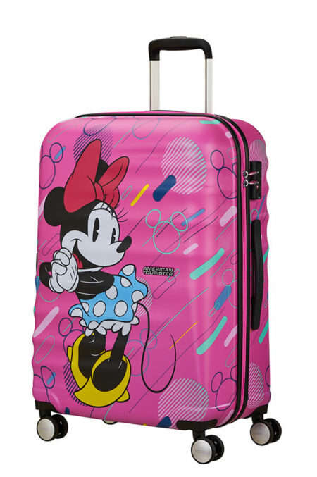 Wavebreaker Disney 4-wheel 67cm medium Spinner suitcase -minnie f.pop