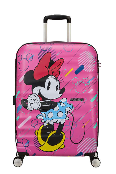 Wavebreaker Disney 4-wheel 67cm medium Spinner suitcase -minnie f.pop