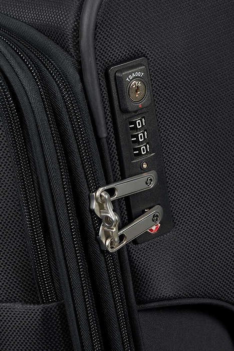 SAMSONITE DLITE SPINNER EXPANDABLE 63CM -BLACK