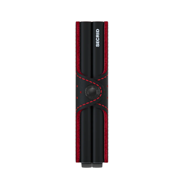 Secrid Twinwallet perforated black-red