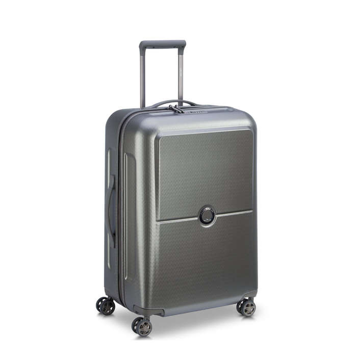 DELSEY TURENNE 65CM TROLLEY CASE -SILVER