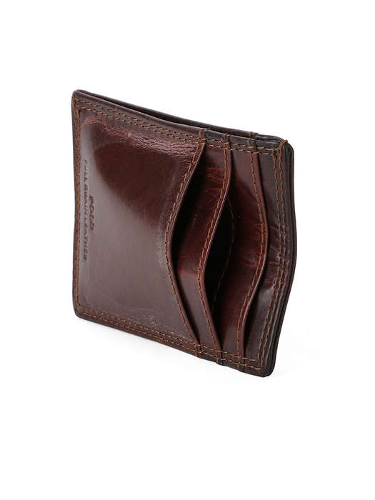 Polo Kenya Credit Card W Top Flap -brown