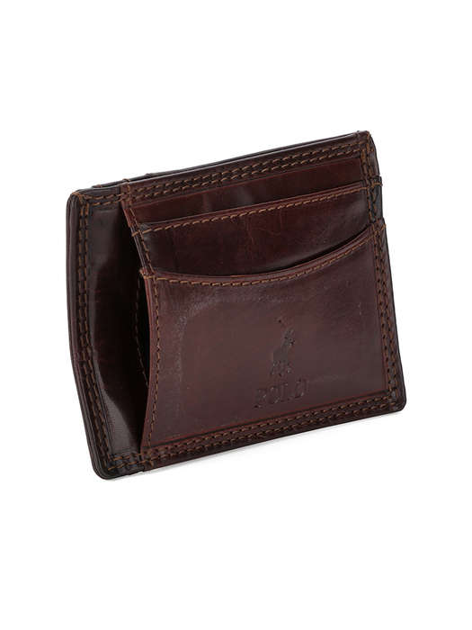 Polo Kenya Credit Card W Top Flap -brown